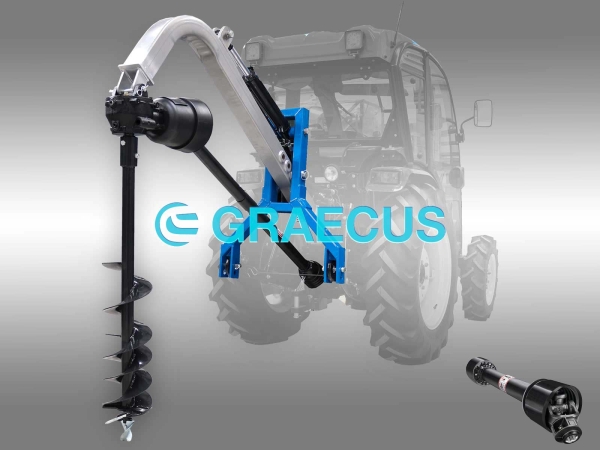 Ямокопател за овошки и лозя Greaecus хидравличен