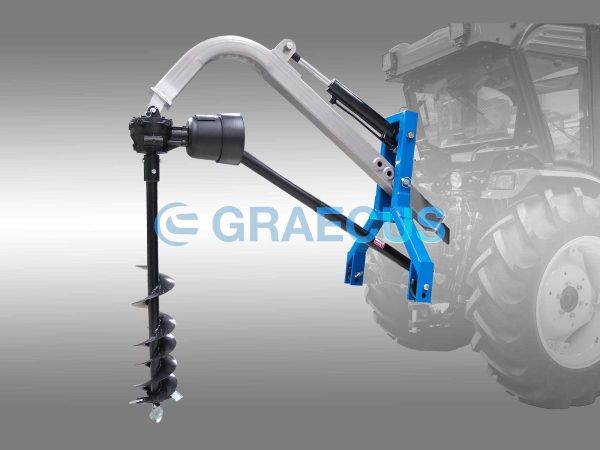 Ямокопател за овошки и лозя Greaecus хидравличен