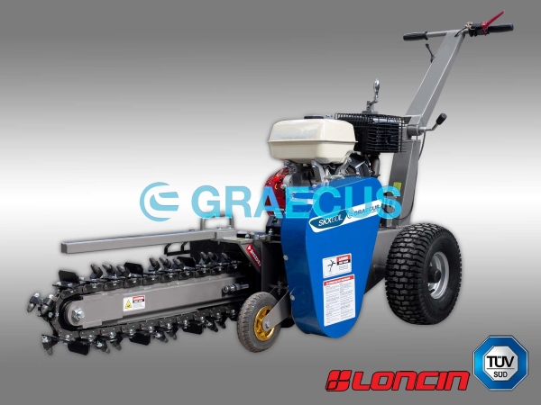 Моторен каналокопател - тренчер - серия SKX