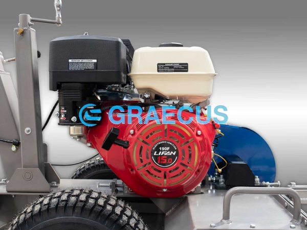 Моторен каналокопател - тренчер - серия SKX