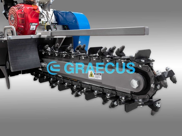 Моторен каналокопател - тренчер - серия SKX