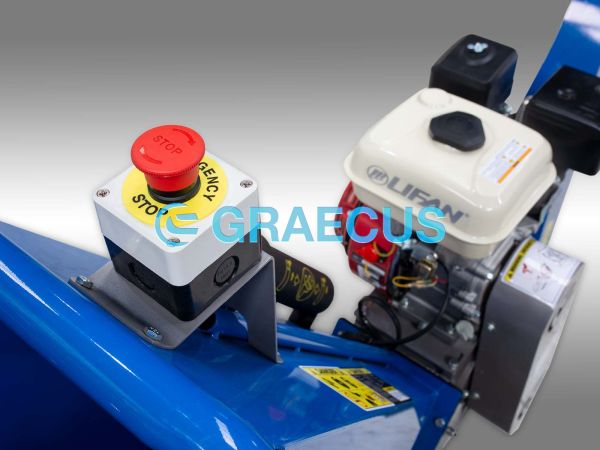 Бензинова дробилка за клони - раздробител на дървесина  - серия KB