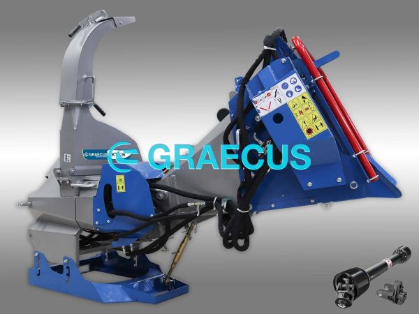 Дробилка, раздробител за клони и дървесина за трактор  - серия KTR/KTS