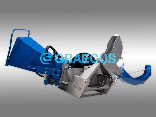 Дробилка, раздробител за клони и дървесина за трактор  - серия KTR/KTS