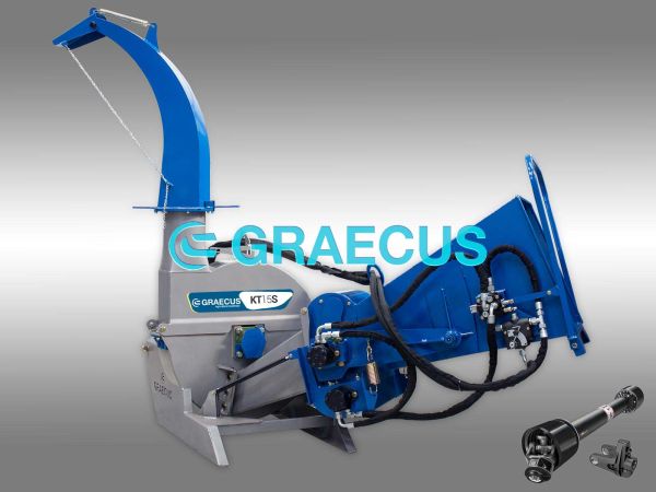 Дробилка, раздробител за клони и дървесина за трактор  - серия KTR/KTS