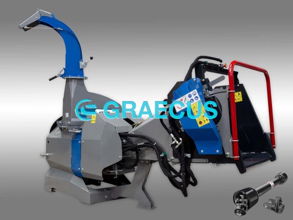 Дробилка, раздробител за клони и дървесина за трактор  - серия KTR/KTS