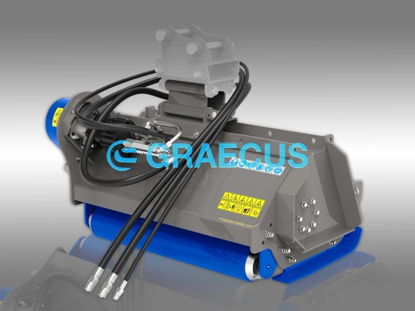 Хидравличен Мулчер - Шредер за индустрилна техника - серия YEKpro