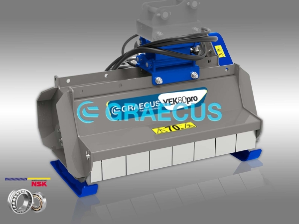 Хидравличен Мулчер - Шредер за индустрилна техника - серия YEKpro