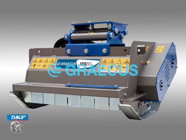 Хидравличен Мулчер - Шредер за индустрилна техника - серия YEK