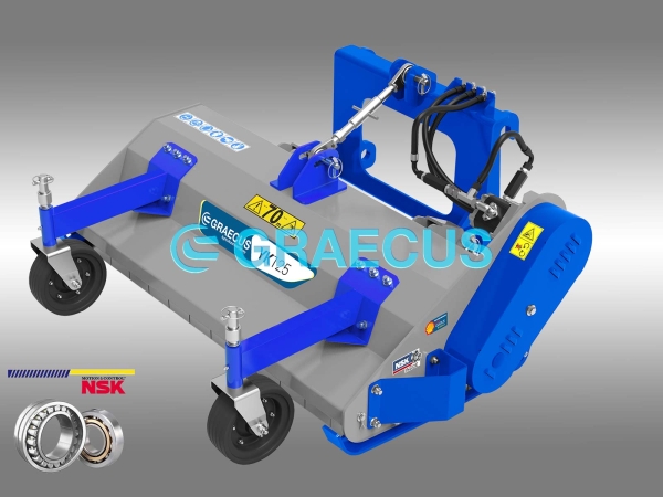 Хидравличен Мулчер - Шредер за индустрилна техника - серия YK