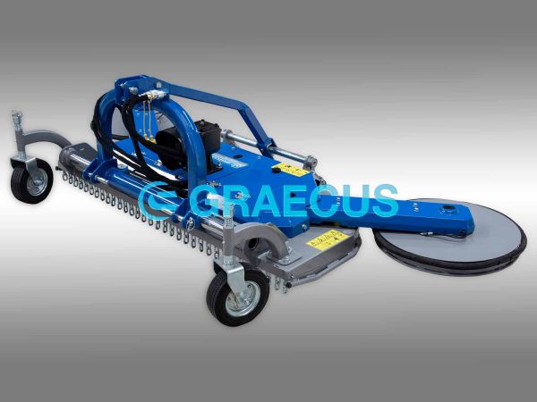 Мулчираща косачка с откланящи секции - серия DTS-H