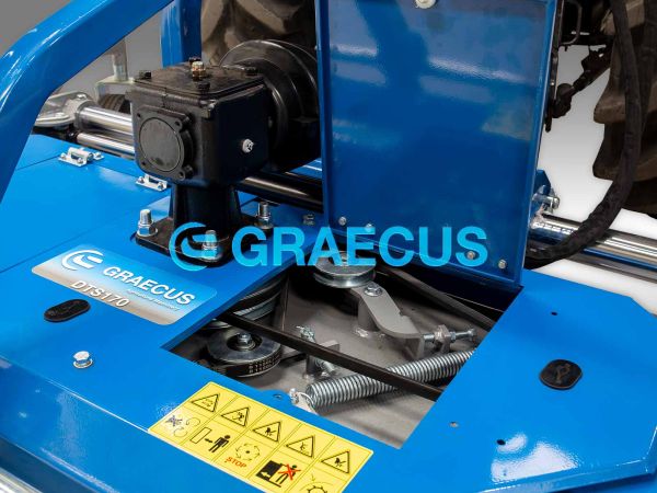 Мулчираща косачка с откланящи секции - серия DTS-H