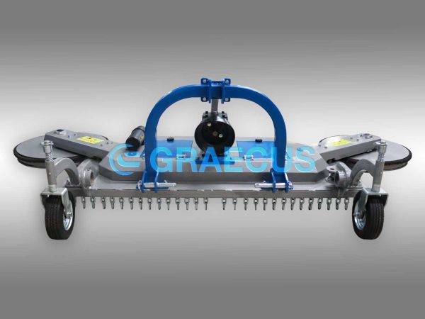 Мулчираща косачка с откланящи секции - серия DTS