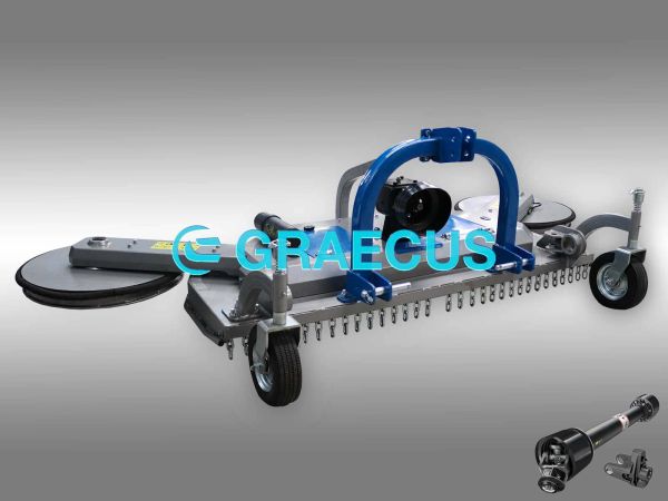 Мулчираща косачка с откланящи секции - серия DTS