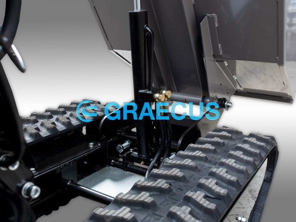 Мини Дъмпер, верижен - товароносимост 500 кг