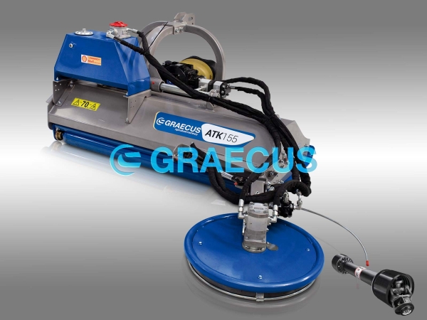 Мулчер - Шредер тежък тип - серия ATK с откланяща косачка