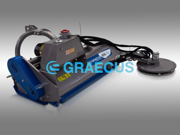 Мулчер - Шредер тежък тип - серия ATK с откланяща косачка