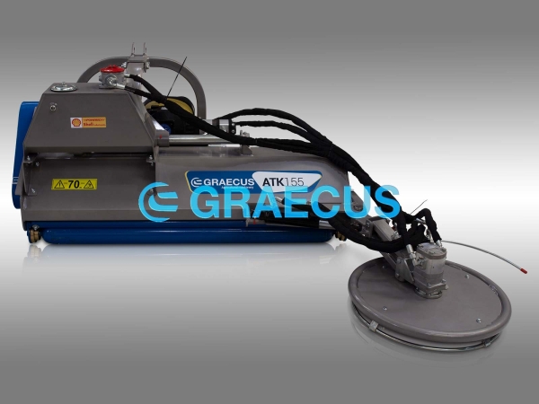 Мулчер - Шредер тежък тип - серия ATK с откланяща косачка