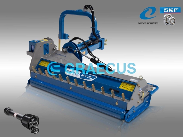 Страничен Мулчер - Шредер плаващ 140 см. тежък тип-BPK140