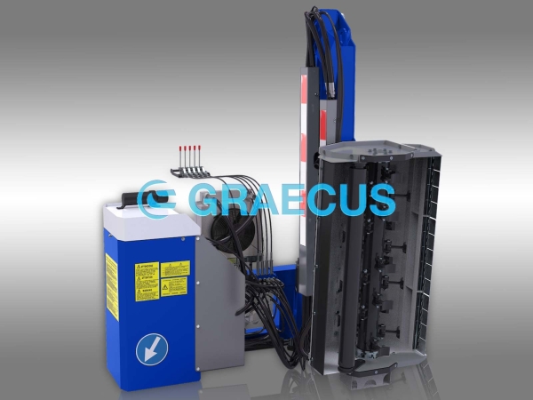 Страничен мулчер - серия BTK