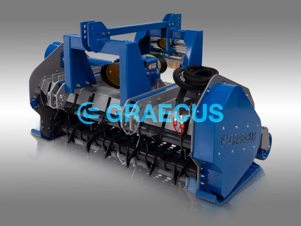 Мулчер - Шредер лозаро овощарски раздробител с два вала - серия DPK