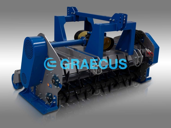 Мулчер - Шредер лозаро овощарски раздробител с два вала - серия DPK