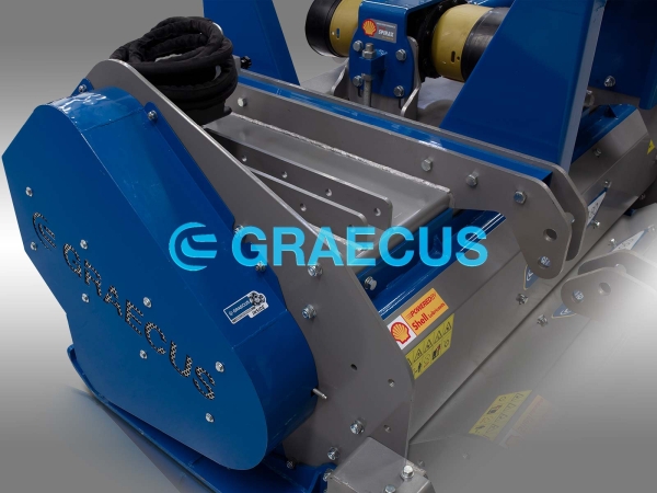 Мулчер - Шредер лозаро овощарски раздробител с два вала - серия DPK