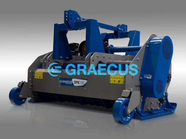 Мулчер - Шредер лозаро овощарски раздробител с два вала - серия DPK