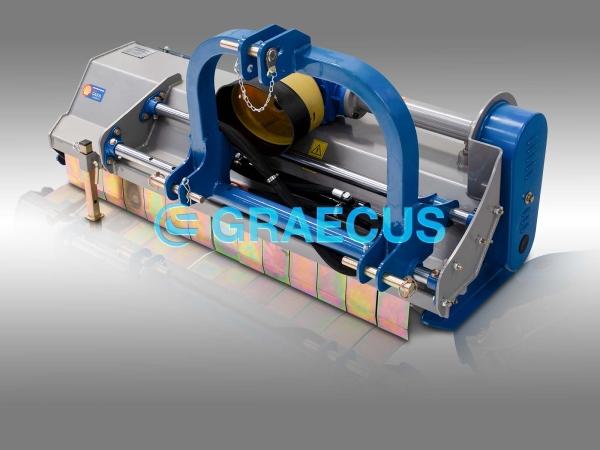 Мулчер - Шредер овощарски тежък тип - серия HBP  с хидравлично изместване