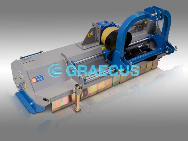 Мулчер - Шредер тежък тип - серия HBP  с хидравлично изместване