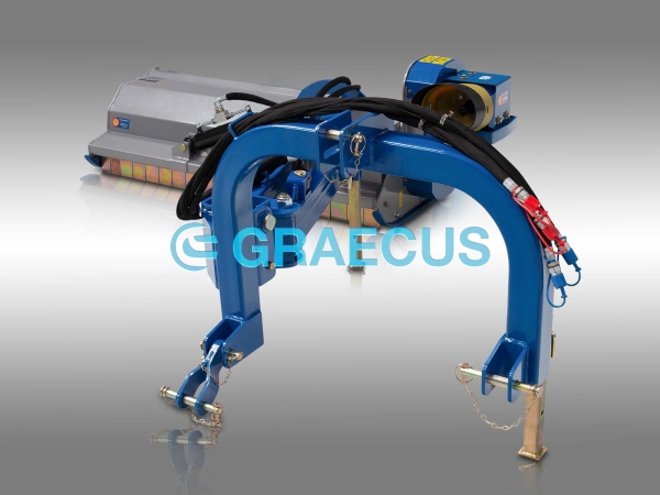 Страничен - плаващ Мулчер - Шредер средно-тежък тип - серия HPK