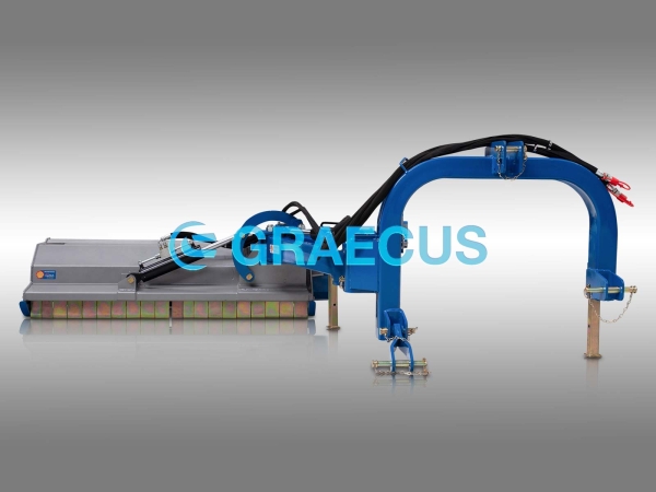 Страничен - плаващ Мулчер - Шредер средно-тежък тип - серия HPK