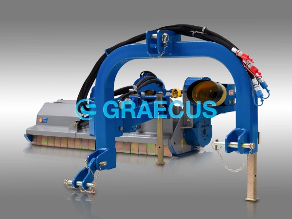 Страничен - плаващ Мулчер - Шредер средно-тежък тип - серия HPK