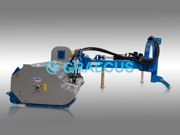 Страничен - плаващ Мулчер - Шредер средно-тежък тип - серия HPK