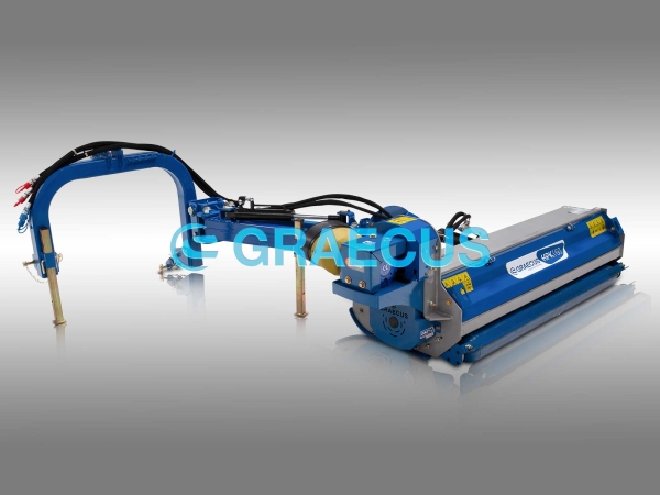 Страничен - плаващ Мулчер - Шредер средно-тежък тип - серия HPK