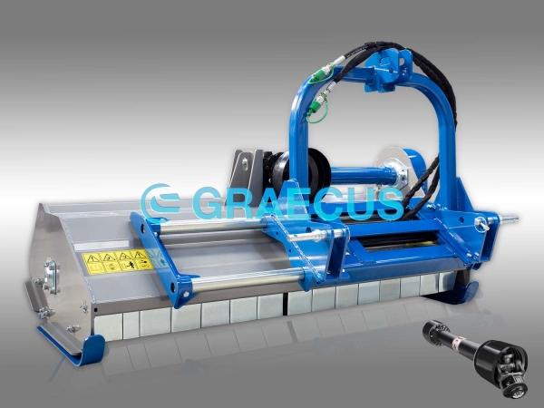 Мулчер - Шредер лозаро овощарски средно-тежък - серия MKD с хидравлично изместване