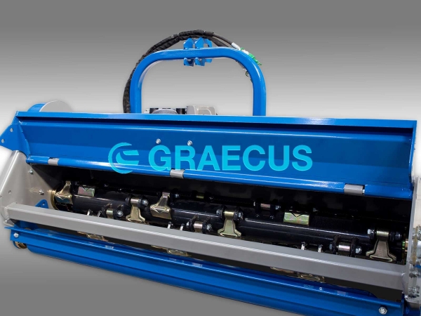 Мулчер - Шредер лозаро овощарски средно-тежък - серия MKD с хидравлично изместване