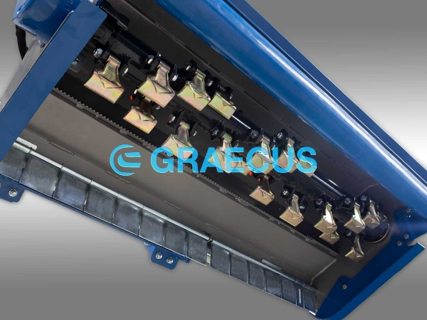 Мулчер - Шредер лозаро овощарски средно-тежък - серия MKD с хидравлично изместване