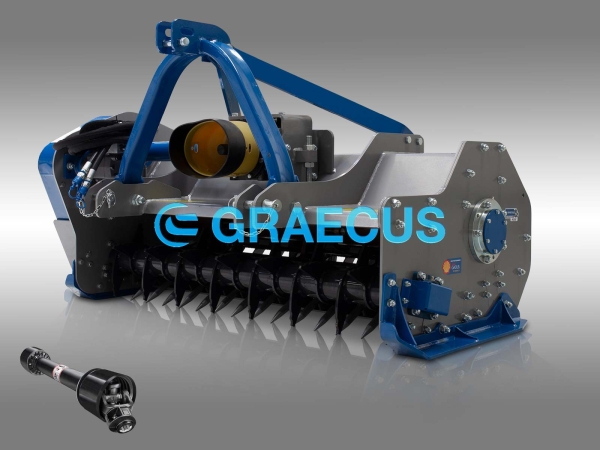 Мулчер - Шредер лозаро овощарски раздробител с два вала - серия MPK