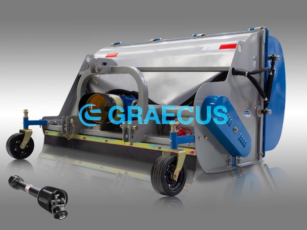 Мулчер - Шредер лозаро овощарски със събиращ бункер - серия MSK