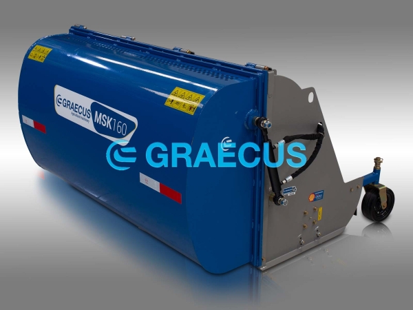 Мулчер - Шредер лозаро овощарски със събиращ бункер - серия MSK