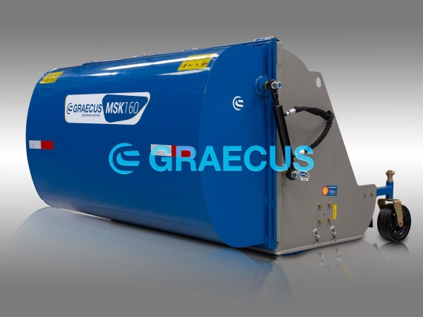 Мулчер - Шредер лозаро овощарски със събиращ бункер - серия MSK