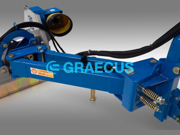 Страничен - плаващ Мулчер - Шредер супер тежък тип - серия YBPK