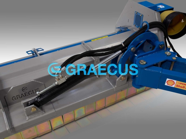 Страничен - плаващ Мулчер - Шредер супер тежък тип - серия YBPK