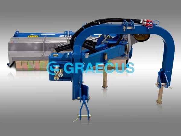 Страничен - плаващ Мулчер - Шредер супер тежък тип - серия YBPK