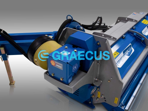 Страничен - плаващ Мулчер - Шредер супер тежък тип - серия YBPK