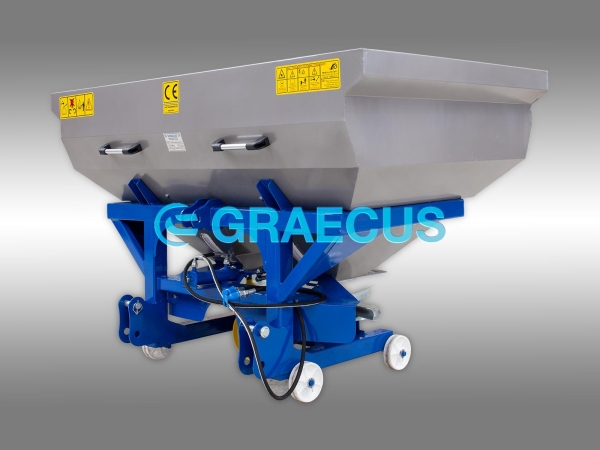 Двудискова торачка 1000 л. с хидравлично дозиране