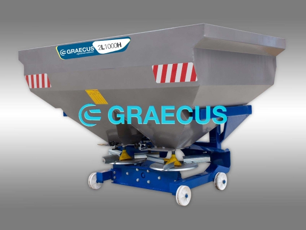 Двудискова торачка 1000 л. с хидравлично дозиране