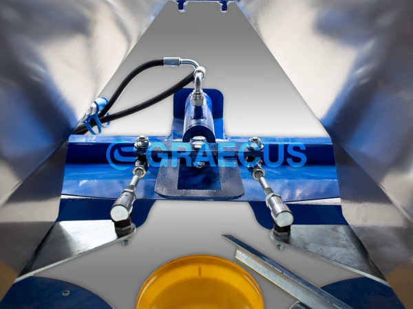 Двудискова торачка 1000 л. с хидравлично дозиране