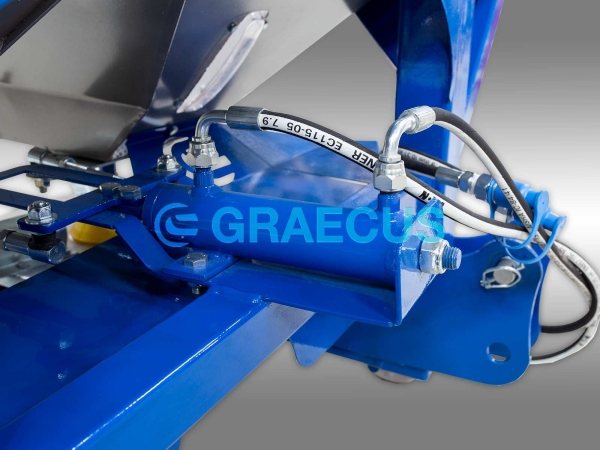 Двудискова торачка 1000 л. с хидравлично дозиране